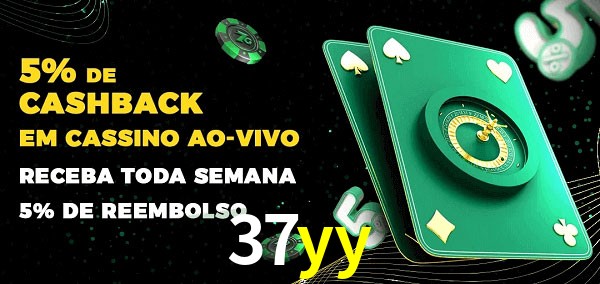 Promoções do cassino ao Vivo 37yy